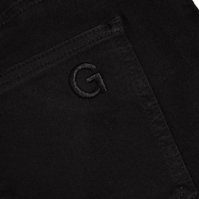 GRDS CREW LOGO JEANS(黑)5