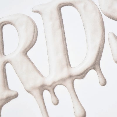 WAX DRIP T-Shirt(白)3