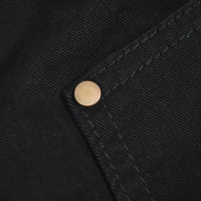 DOUBLE KNEE CARPENTER SHORTS(黑)5