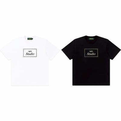 Barbed Frame T-Shirt(白)5