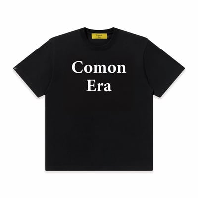 COMON ERA LOGO TEE(黑)1