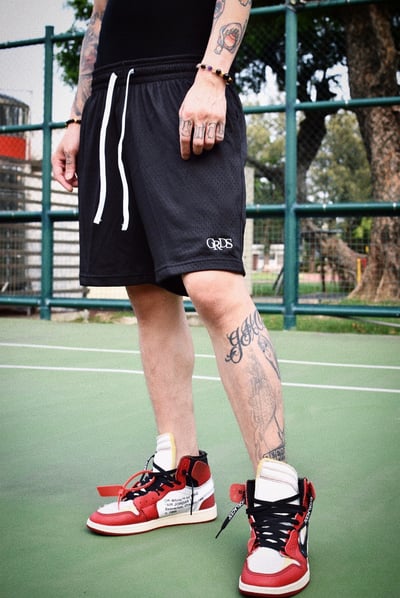 CLASSIC LOGO MESH SHORTS(綠)7