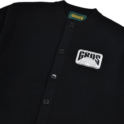 ROUTE MARKER KNIT JACKET(針織/黑)2