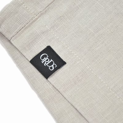SCRIPT LINEN SHORTS(卡其)4