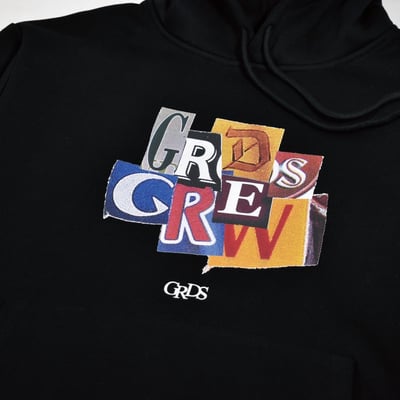 MAGAZINE HOODIE(黑)2