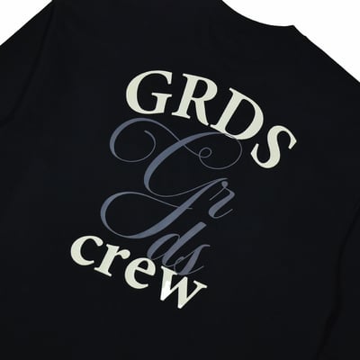 HANDWRITTEN L/S TEE(黑)2