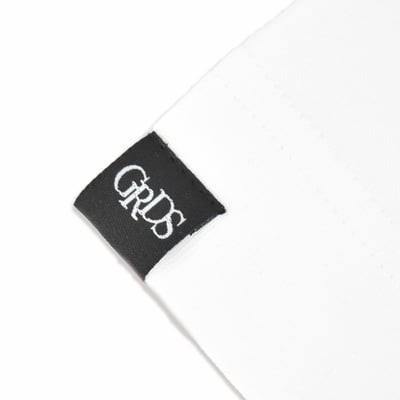 DISTORT LOGO POLO TEE(白)4