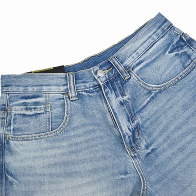 GRDSCREW STRAIGHT LOGO DENIM SHORTS(藍)2