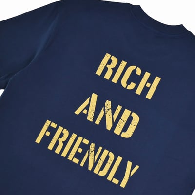 MILITARY R & F T-Shirt (藏青)5