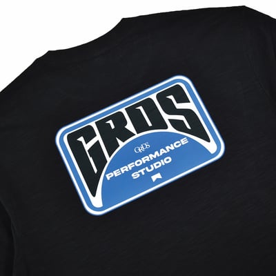 ROUTE MARKER L/S Tee(竹節棉/黑)5