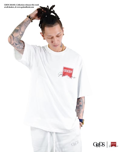 VINTAGE FLAG T-Shirt(白)7