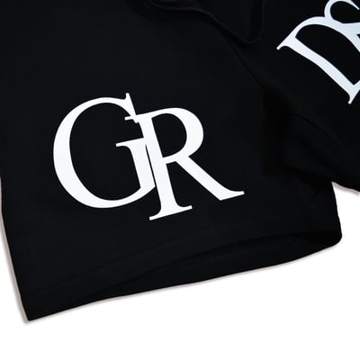 CLASSIC BIG LOGO COTTON SHORTS(黑)2