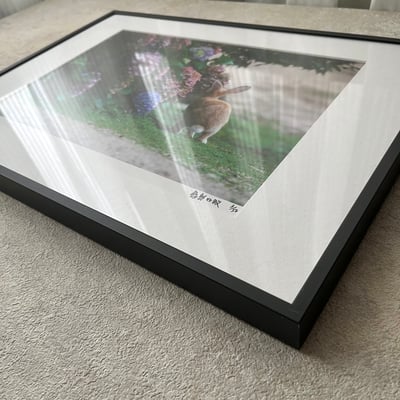 攝影藝術微噴原作 - 《試探》 3/50｜深灰鋁框3