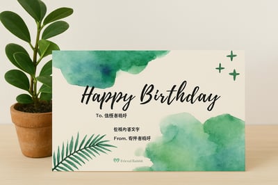 加購 - 客製化禮卡2