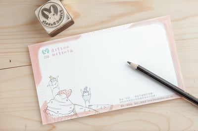 兔子攝影插畫明信片 - 《魔幻之旅》3