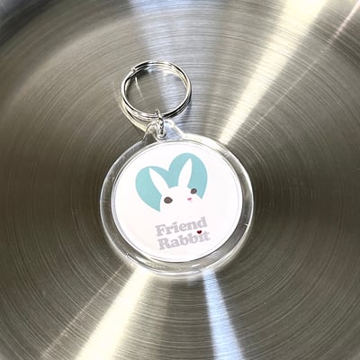 品牌獨家 高透亮壓克力鑰匙圈3