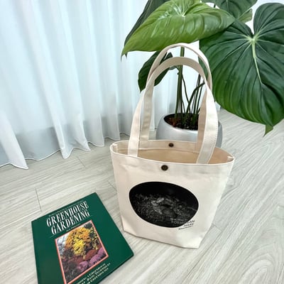 台灣野兔藝術攝影 厚磅帆布托特包 (中)7