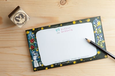 兔子攝影插畫明信片 - 信念的力量3