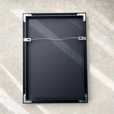 攝影藝術微噴原作 - 《觀望》｜霧黑鋁框2