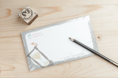 兔子攝影插畫明信片 - 《依舊盼望》3