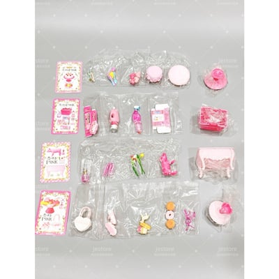 食玩 盒玩 rement re-ment 粉紅之戀 粉紅豬 全8種 絕版 戀上粉紅5