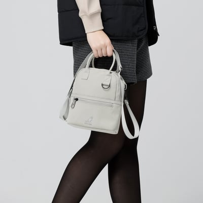 KANGOL袋鼠手提小兩用包-綠2