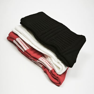 AKIBO潮流彈力中筒襪(三件組)-中性款