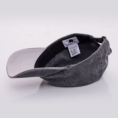 SCANDINAVIAN FOREST北歐小刺蝟水洗刺繡復古經典老帽-水洗黑