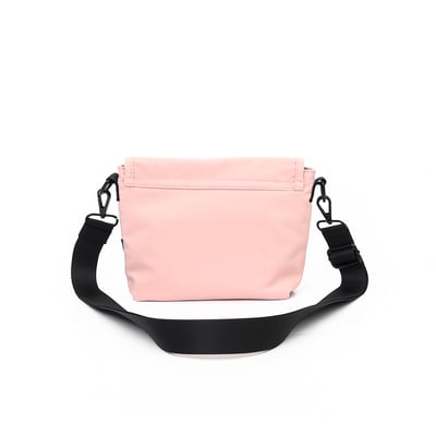 KANGOL袋鼠字母Logo側背包 -粉6