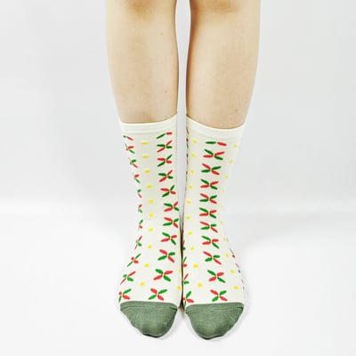 AKIBO格趣派對中筒襪(三件組)-中性款