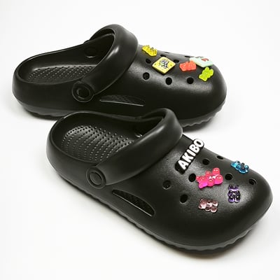 AKIBO繽紛糖果款洞洞鞋扣(九件組)4