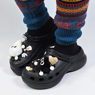 AKIBO音樂狂歡款洞洞鞋扣 (七件組)7