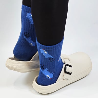 【買1送1】AKIBO潮流耐走勃肯鞋-牛奶白(中性款、輕量、耐走、防水) / 內附AKIBO品牌鞋扣1個。現在買再送鞋扣組(不挑款)10