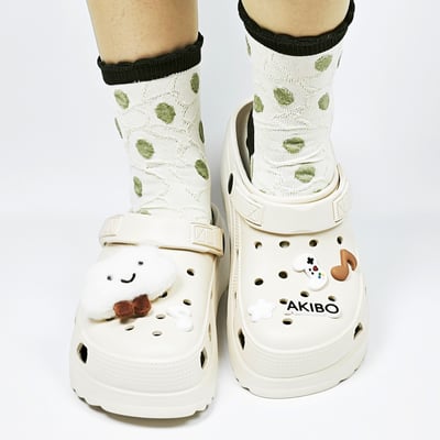 AKIBO星雲樂章款洞洞鞋扣(五件組)
