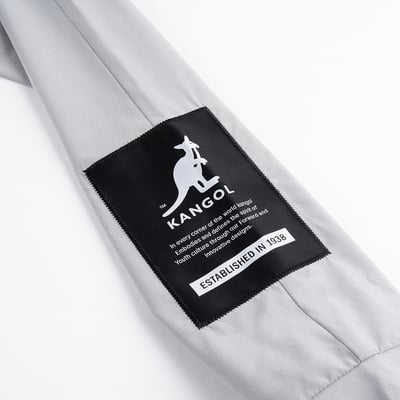 KANGOL男款透氣機能外套-灰8