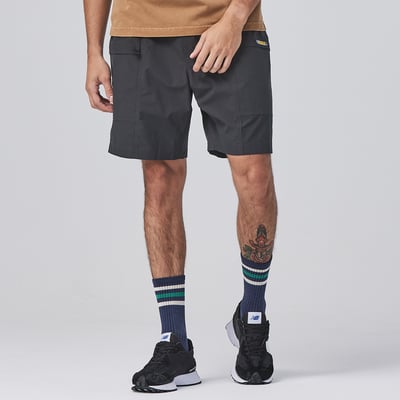 NCAA密西根大學Michigan工裝短褲-灰綠4