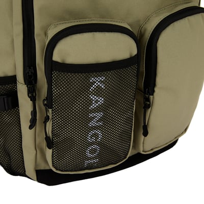 KANGOL機能後背包-灰綠7