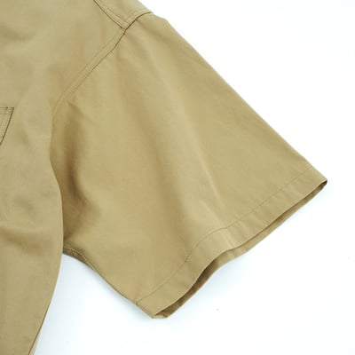 NCAA密西根大學Michigan織標工裝襯衫-卡9