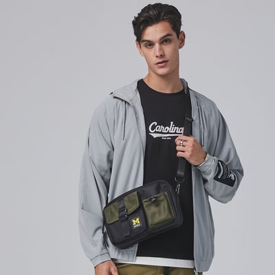 KANGOL男款透氣機能外套-灰4