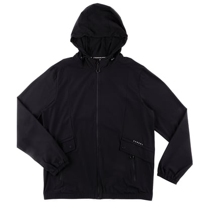 KANGOL抗UV防曬風衣外套-黑7