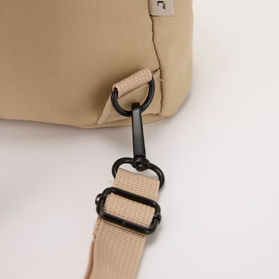 KANGOL袋鼠手提小兩用包-卡其10