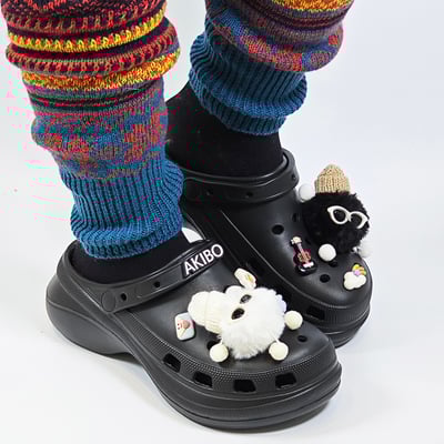 AKIBO音樂狂歡款洞洞鞋扣 (七件組)6