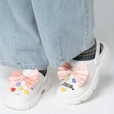 AKIBO多彩星星款洞洞鞋扣 (九件組)4