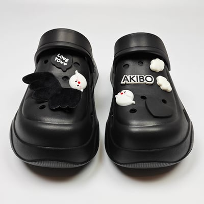 AKIBO愛心小鬼款洞洞鞋扣(七件組)