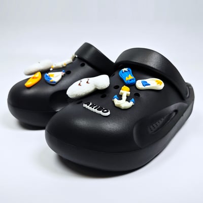 AKIBO航海冒險款洞洞鞋扣 (九件組)