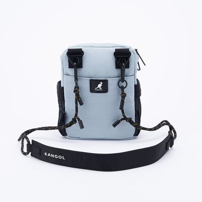 KANGOL水洗尼龍小側包-藍6