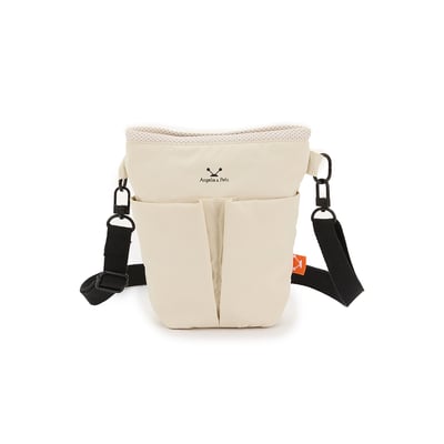 Angelia&Pets輕防撥水側肩包-淺卡其1