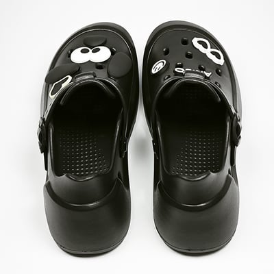 【買1送1】AKIBO全方位機能洞洞鞋-經典黑(中性款、雲朵感、輕量、防水) / 內附AKIBO品牌鞋扣1個。現在買再送鞋扣組(不挑款)3