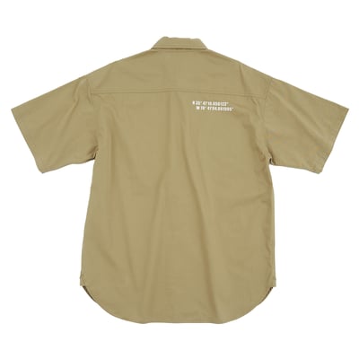 NCAA密西根大學Michigan織標工裝襯衫-卡6