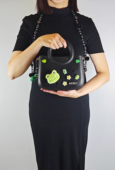 AKIBO青蛙王子款洞洞鞋扣(七件組)7